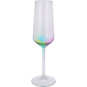 ΠΟΤΗΡΙ ΓΥΑΛΙΝΟ ΣΑΜΠΑΝΙΑΣ RAINBOW 4,5X22,6CM (ΠΟΛΥΧΡΩΜΟ)