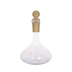 ΚΑΡΑΦΑ ΓΑΜΟΥ ΓΥΑΛΙΝΗ ΜΕ SWAROVSKI 20Χ23CM 1,7L